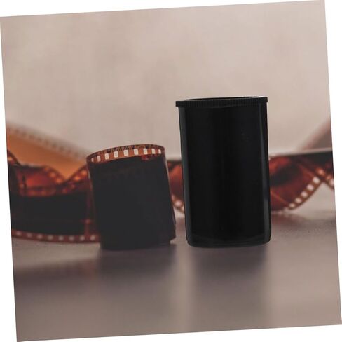 POPETPOP 10Pcs Empty Film Canisters with Lids Plastic Storage Box for Photography Accessories Protective Cases for Film Rolls Organizer for Camera Supplies in Saudi Arabia