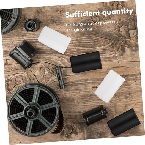 20pcs Film Canisters Reel Storage for Film Empty Camera Reel Cases Small Lids in Saudi Arabia