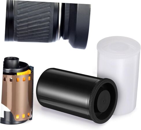 20pcs Film Canisters Reel Storage for Film Empty Camera Reel Cases Small Lids in Saudi Arabia