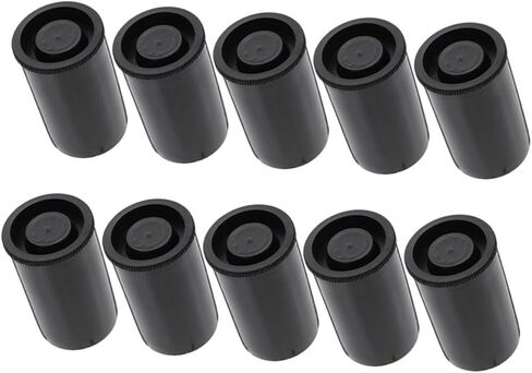 DECHOUS 10Pcs Film Canisters with Caps Durable Storage Containers for Camera Film Accessories and More Compact and Lightweight Design for Easy Carrying in Saudi Arabia