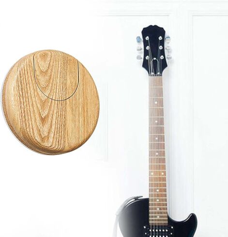 حامل خطاف جداري للجيتار، حامل جيتار على الحائط، شماعات خشبية، حامل جيتار لآلة القيثارة المندولين، أبيض in Kuwait