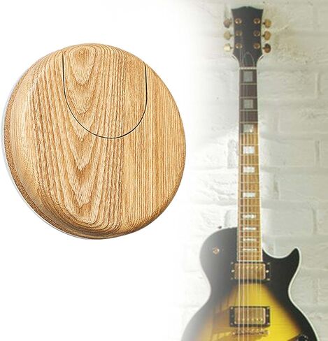 حامل خطاف جداري للجيتار، حامل جيتار على الحائط، شماعات خشبية، حامل جيتار لآلة القيثارة المندولين، أبيض in Kuwait