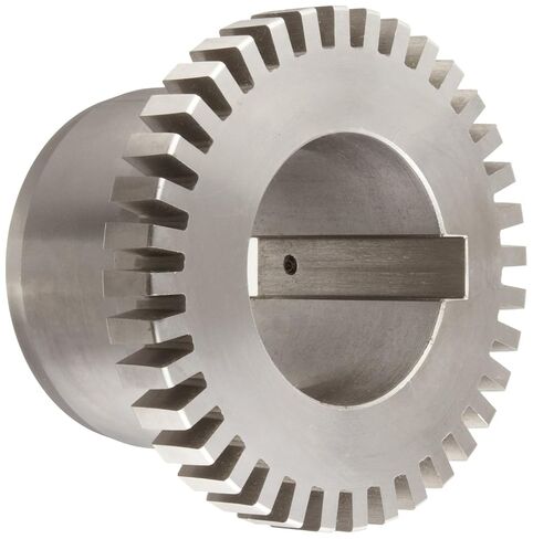 Lovejoy 05829 Size 1080 Grid Coupling Hub, Metric, 80 mm Bore, 180.848 mm Overall Coupling Length, 2050.847 Nm Max Torque, 22 mm x 5.4 mm Keyway in Kuwait
