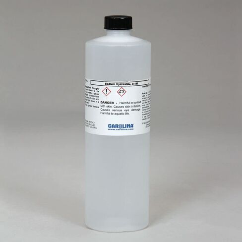 Sodium Hydroxide, 0.1 M (0.4%), Aqueous, Laboratory Grade, 500 mL in Saudi Arabia