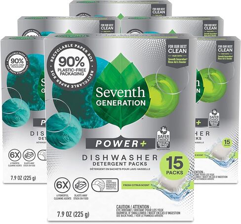 Seventh Generation Dish AUTO PAC PWR 18PC, Multi, Ultra Power Plus, 18 Count in Saudi Arabia