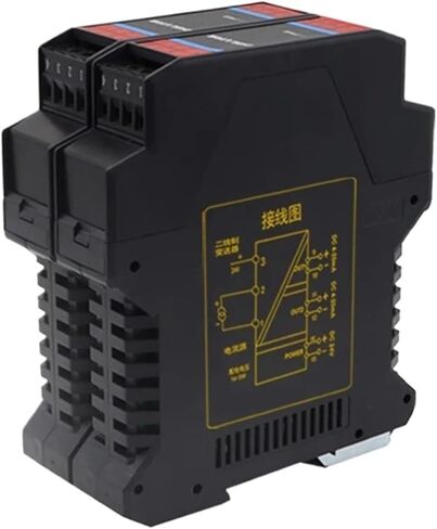 1pcs Input Multiple Channels Temperature Signal Isolation Transmitter 0-5V Output Thermocouple Signal Isolator(1 Input 2 Output,B 400-1820C Input_Output 4-20MA_220V) in Kuwait