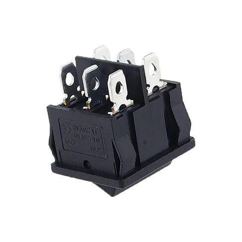 1 قطعة الروك التبديل ، KCD5 21*24 مللي متر 6 دبوس 3 موقف 6A/12A 250VAC ON-Off-ON SPDT in Kuwait