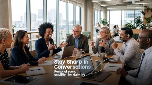 CORE Bone Conduction Sound Amplifier – Open-Ear Personal Listening Wearable for Clearer Conversations in Saudi Arabia