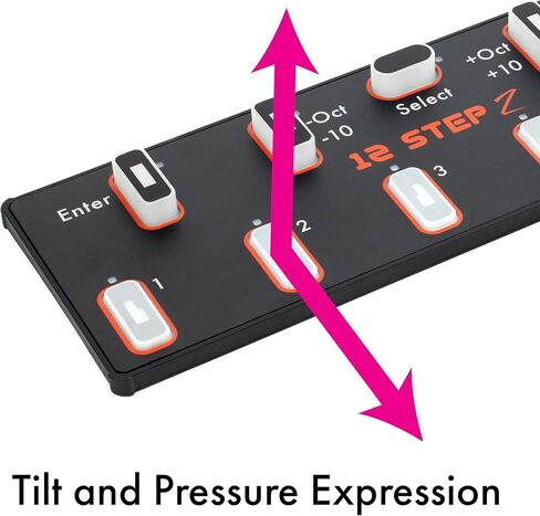 12 الخطوة 2 | لوحة مفاتيح USB MIDI للقدم حساسة للضغط اللوني مع موازين قابلة للبرمجة ودرجة الصوت in Saudi Arabia