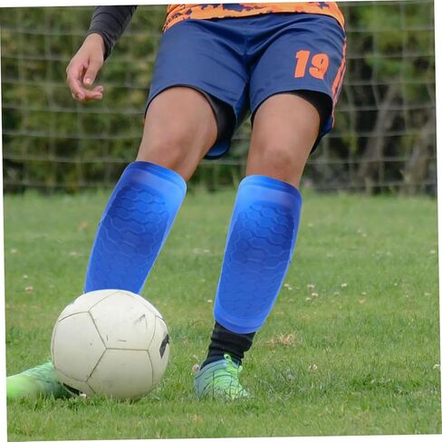 Yardwe Football Shin Guards Boys and Girls Soccer Leg Protectors Sleeves Thigh Pads for Youth Sports in Saudi Arabia