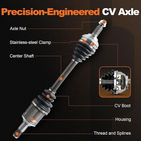 ADM زوج ODM AXLE AXLE AXLE SEFTLY لعام 1997-2001 تويوتا كامري V6 3.0L أوتوماتيكي لعام 1997-2004 Avalon لـ 99-03 Solara 3.0L Automatic لـ 98-03 Sienna in Kuwait