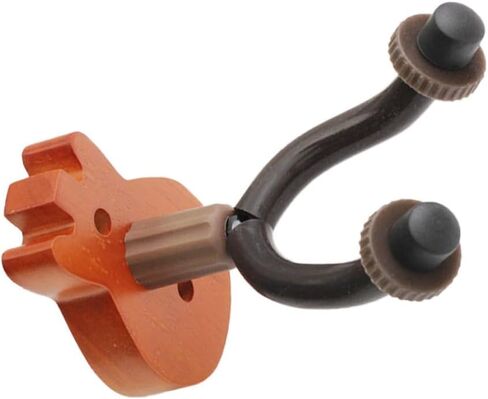 Guitar Holder Wall Mount Rack Stylish Ukulele and Violin Hanger for Space Saving Storage Premium Sturdy Design for Acoustic and Electric Instruments in Saudi Arabia