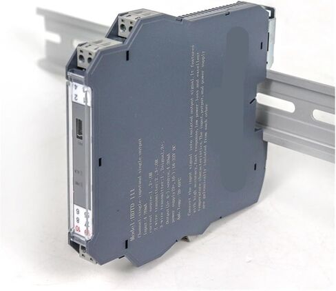 Rail Mounting Signal Isolated Transmitter Dc to 0-10V Analog Voltage Signal Isolator 2 in 2 Out(0-10V in_220V_1-5V Out) in Kuwait