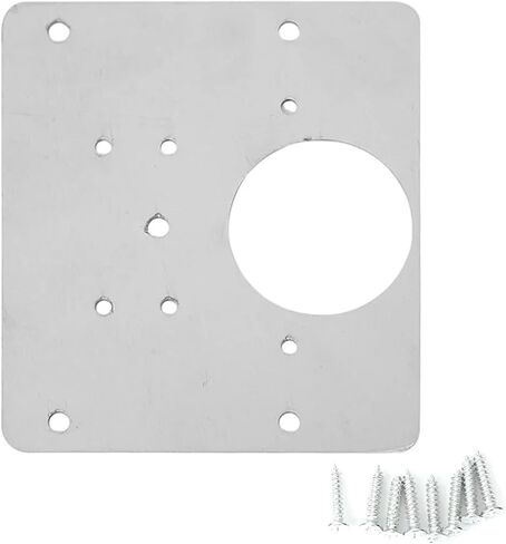 Stainless Steel Hinge Repair Plate with Mounting Screw Fix The Side Piece 1Pcs in Saudi Arabia