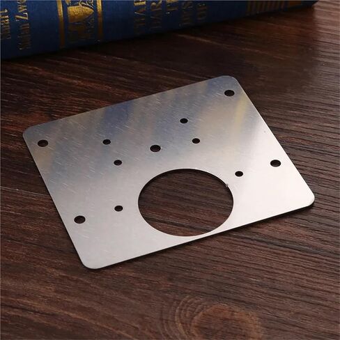 Stainless Steel Hinge Repair Plate with Mounting Screw Fix The Side Piece 1Pcs in Saudi Arabia