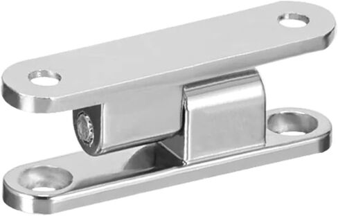 خزانة طويلة 36 مم من سبائك الزنك 90 درجة مفصل باب قابل للفصل فضي 3 قطع in Kuwait