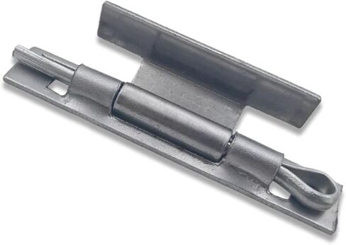 Stainless Steel Removable Pin Concealed Hinge 10Pcs(Black) in Saudi Arabia