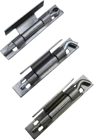 Stainless Steel Removable Pin Concealed Hinge 10Pcs(Black) in Saudi Arabia