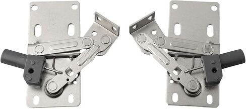 Soft Close Tip Out Tray Hinge Cold Rolled Steel 45 Degrees Cabinet Drawer Hinges 2Pcs in Saudi Arabia