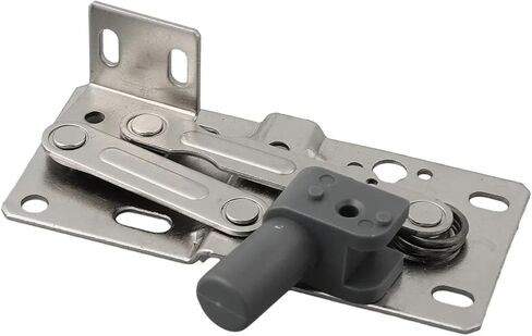 Soft Close Tip Out Tray Hinge Cold Rolled Steel 45 Degrees Cabinet Drawer Hinges 2Pcs in Saudi Arabia