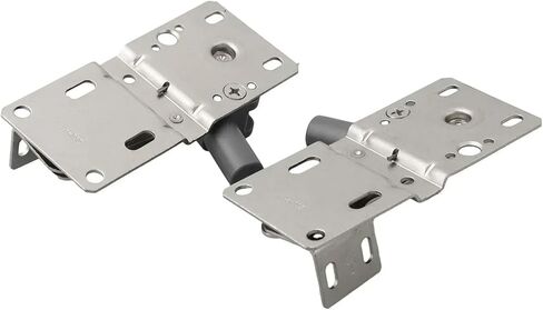 Soft Close Tip Out Tray Hinge Cold Rolled Steel 45 Degrees Cabinet Drawer Hinges 2Pcs in Saudi Arabia