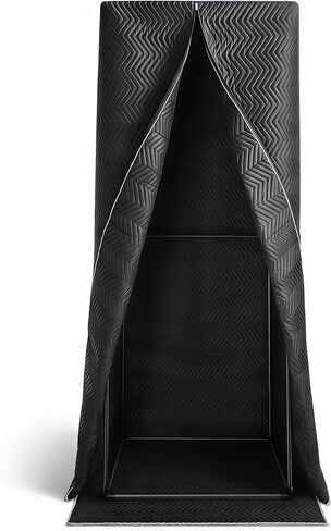 حجرة صوتية محمولة - استوديو تسجيل خالٍ من الصدى بزاوية 720 درجة قابل للفصل. التقط صوتًا نظيفًا وجافًا للتعليق الصوتي والبودكاست والموسيقى والاستديوهات المنزلية. الخيار المثالي للاستخدام المنزلي والاستوديو الاحترافي. in Kuwait