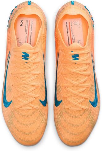 Nike Mercurial Vapor 16 Elite Kylian Mbappe Firm-Ground Low-Top Soccer Cleats (Melon Tint/Igloo/Neo Turquoise) in Saudi Arabia