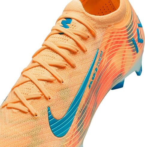 Nike Mercurial Vapor 16 Elite Kylian Mbappe Firm-Ground Low-Top Soccer Cleats (Melon Tint/Igloo/Neo Turquoise) in Saudi Arabia