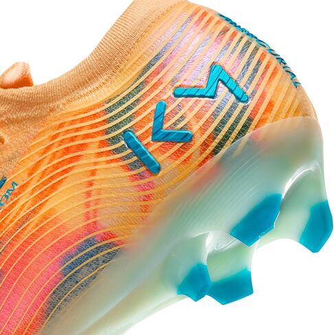 Nike Mercurial Vapor 16 Elite Kylian Mbappe Firm-Ground Low-Top Soccer Cleats (Melon Tint/Igloo/Neo Turquoise) in Saudi Arabia