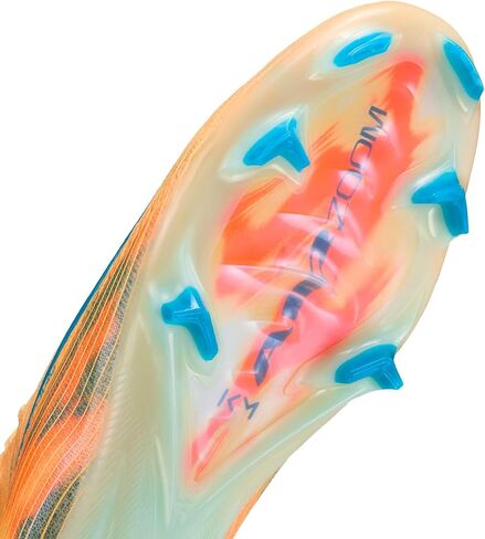 Nike Mercurial Vapor 16 Elite Kylian Mbappe Firm-Ground Low-Top Soccer Cleats (Melon Tint/Igloo/Neo Turquoise) in Saudi Arabia