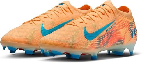 Nike Mercurial Vapor 16 Elite Kylian Mbappe Firm-Ground Low-Top Soccer Cleats (Melon Tint/Igloo/Neo Turquoise) in Saudi Arabia