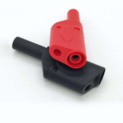 10 قطع من سدادات الموز القابلة للتكديس، موصلات اختبار متعددة معزولة بالكامل للسلامة، 4 مم من سدادات الموز، موصلات قابلة للتكديس مع محولات جاك الموز in Kuwait