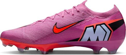 Nike Mercurial Vapor 16 Elite Firm-Ground Low-Top Soccer Cleats (Magic Flamingo/Total Crimson/Black) Size 9 in Saudi Arabia