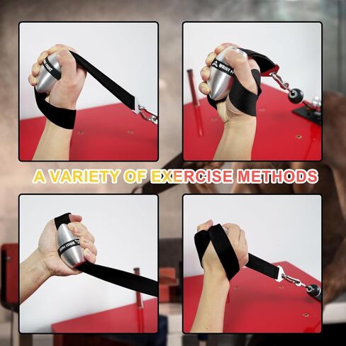 Aluminum Alloy Elliptical Wrist Ball Trainer – Durable Forearm & Grip Strength Exerciser with Non-Slip Design, Pronation & Supination Training, Includes Storage Bag in Kuwait