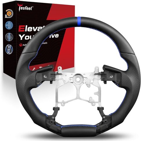 Carbon Fiber Steering Wheel With Black Perforated Grip, for Toyota Tacoma 2010–2023, for 4Runner 2010–2024, for Tundra 2014–2021, for Prado LC150 2010–2017 in Kuwait