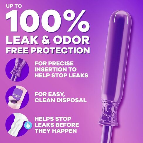 Tampax Radiant Tampons Multipack, with LeakGuard Braid, Regular/Super Absorbency, Unscented, 38 Count in Saudi Arabia
