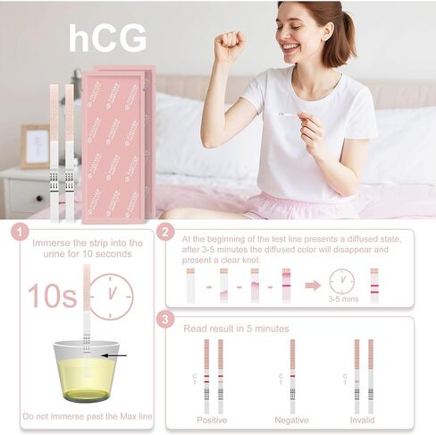 Pregnancy Test Kit, 5-Minute Results, Discreet and Convenient for Home use. (35 Pack) in Saudi Arabia