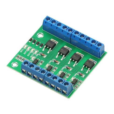 2 Pcs MOS FET F5305S 4 Channels Pulse Trigger Switch Controller PWM Input Steady for Motor LED 4 Way in Saudi Arabia