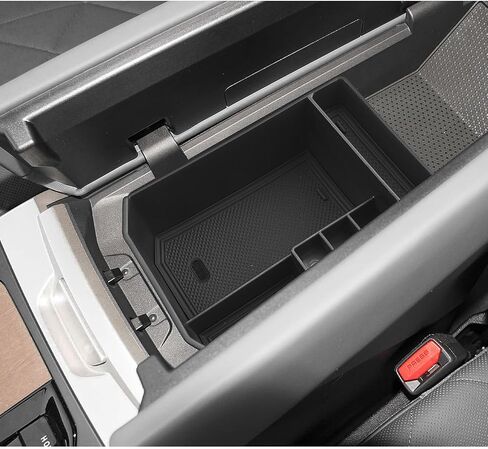 LUWU for 2023 2024 BMW iX Center Console Organizer 2022-2024 BMW iX xDrive40 xDrive50 M60 Armrest Storage Box Lower Console Organizer Storage Tray 2023 iX i20 Armrest Console Organizer iX Accessories in Kuwait