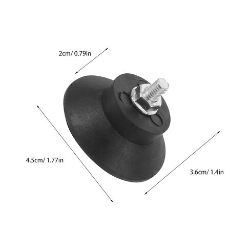8pcs M6 Threaded Rubber Anti Vibration Feet Pads for Air Compressors Generators Pressure Washers – Shock Absorbing Isolation Mounts Industrial Compressor Accessories in Saudi Arabia