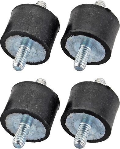 JEGS Vibration Isolator Mount Kit | 1/4 �-20 Thread | 1� Diameter x 3/4 � High | Made In USA | 4 Per Package in Saudi Arabia
