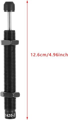 Pilipane m 14 x 20mm السكتة الدماغية اسطوانة هوائية ممتصة ملولبة، مخمد ضغط الزيت، مخمد اهتزاز البناء الفولاذي AC1420 2 لأسطوانة الأشعة تحت الحمراء الهوائية in Saudi Arabia