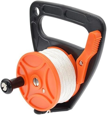 بكرة الغوص مع سدادة الإبهام عالية الوضوح خط الغوص بكرة الإصبع بكرة للغوص الآمن والغطس in Kuwait