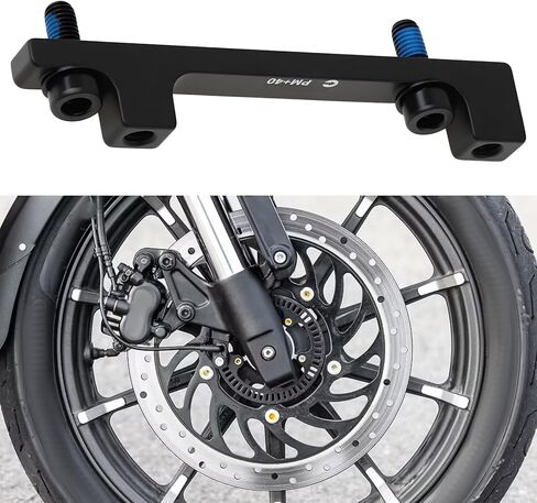 Disc Brake Adapter Post Mount Front Fork for 203mm Rotor Compatible with Shimano SM-MA-F203P/P in Saudi Arabia