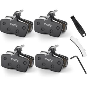 وسادات فرامل الدراجة، 4 أزواج من وسادات فرامل الأقراص عالية الأداء مع أدوات التثبيت، وسادات فرامل الدراجة الجبلية الممتازة شبه المعدنية والعضوية من الراتنج لـ AVID SRAM Code R RE RSC، Guide RE، G2 RE، DB8 in Kuwait