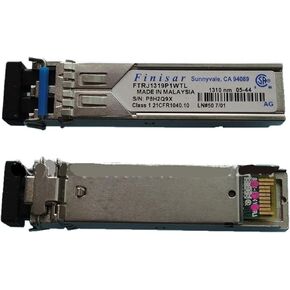 الوحدة الضوئية FTRJ1319P1WTL جيجابت أحادية الوضع SFP من الدرجة الصناعية 2.125G 1310nm 10km in Kuwait