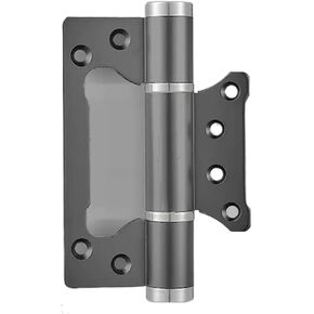 2 حزمة من مفصلات الأبواب الهيدروليكية الأقرب بزاوية 90 درجة، سدادة قابلة للتعديل، إغلاق ناعم 50 كجم (نوع الأخدود - أسود) in Kuwait