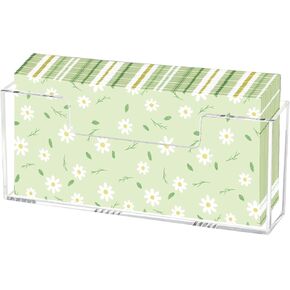 حامل مناديل أكريليك، حامل مناشف يد للاستعمال مرة واحدة للحمام، صينية مناديل طاولة الطعام للمنزل، المطعم، المطبخ، عبوة واحدة in Kuwait