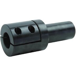 Climax Part SDA-125 الفولاذ الطري، محول تنحي مطلي بالأكسيد الأسود، تجويف 1 1/4 بوصة، 1 بوصة OD، طول 2 1/4 بوصة، برغي مجموعة 1/4-28 × 3/4 in Kuwait