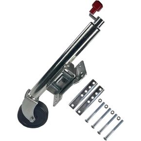 Heavy Duty Marine Swivel Trailer Jack - Heavy-Duty Bolt-On Swivel Jack, Folding Support Wheel Support, Swivel Trailer Wheels, Trailer Jockey Wheel with 15Cm Wh in Saudi Arabia